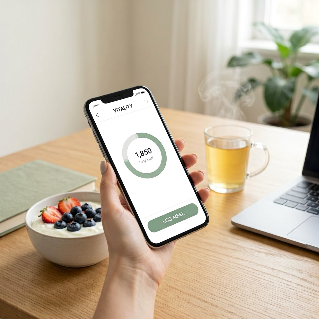 NutriLife Nutrition App on mobile