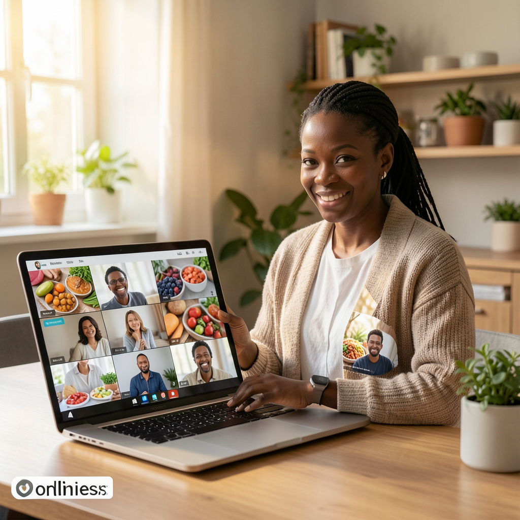 Group coaching community session