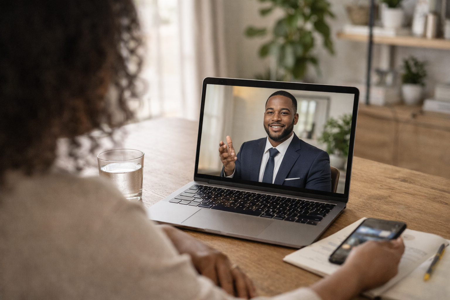 Live Zoom coaching session